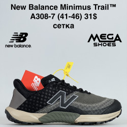 Мужские кроссовки New Balance Minimus Trail™ сетка A308-7 BH