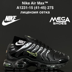 Мужские кроссовки Nike Air Max™ лицензия, сетка A1231-15 FL