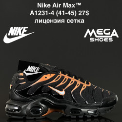 Мужские кроссовки Nike Air Max™ лицензия, сетка A1231-4 FL