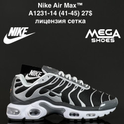 Мужские кроссовки Nike Air Max™ лицензия, сетка A1231-14 FL