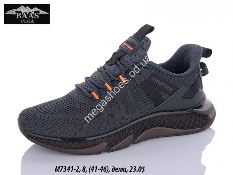 Мужские кроссовки Baas M7341-2 VS купити оптом на 7 км в Одесі​