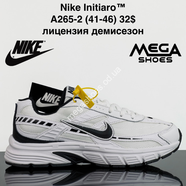 Мужские кроссовки Nike Initiaro™ лицензия, демисезон A265-2 ZS купить оптом в Одессе