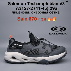 Мужские кроссовки Salomon Techamphibian V3™ лицензия, сетка A3127-2 MG