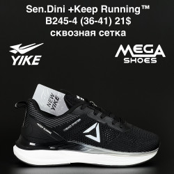 Кроссовки New Yike +Keep Running™ сквозная сетка B245-4 AN