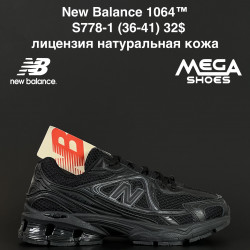 Кроссовки New Balance 1064™ лицензия, натуральная кожа S778-1 NA