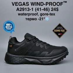 Мужские кроссовки VEGAS WIND-PROOF™ waterproof, gore-tex, термо -21° A2913-1 MG