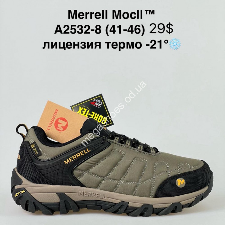 Мужские кроссовки Merrell Moc Il ™ термо A2532-8 SU купити оптом на 7 км в Одесі​