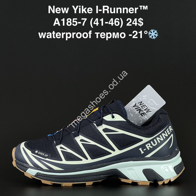 Мужские кроссовки New Yike I-Runner™ waterproof, термо -21 A185-7 AN купити оптом на 7 км в Одесі​