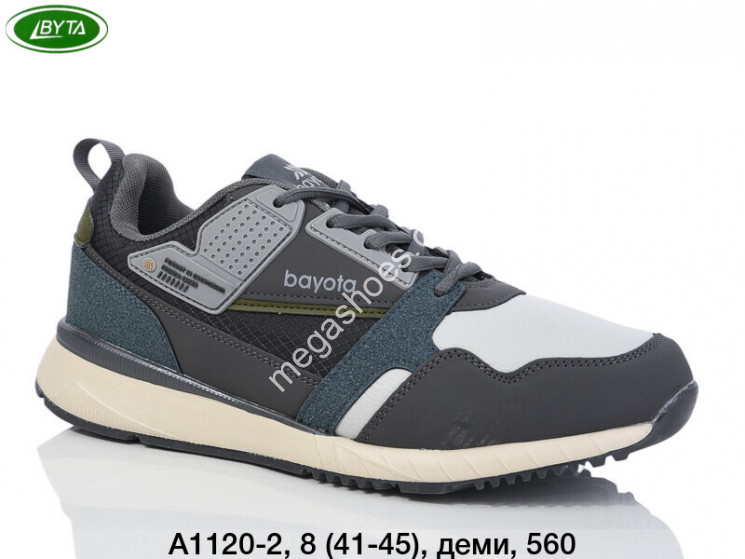 Мужские кроссовки Bayota деми A1120-2 BY купить оптом в Одессе