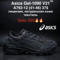 Мужские кроссовки Asics Gel-1090 V21™ лицензия, натуральная кожа, текстиль A792-12 MG