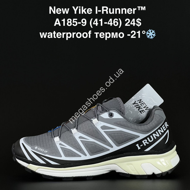 Мужские кроссовки New Yike I-Runner™ waterproof, термо -21 A185-9 AN купити оптом на 7 км в Одесі​