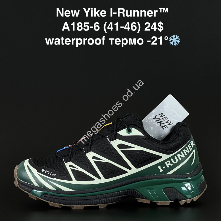 Мужские кроссовки New Yike I-Runner™ waterproof, термо -21 A185-6 AN купити оптом на 7 км в Одесі​