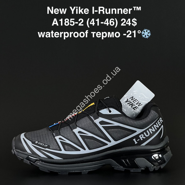 Мужские кроссовки New Yike I-Runner™ waterproof, термо -21 A185-2 AN купити оптом на 7 км в Одесі​