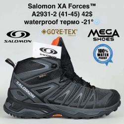 Мужские кроссовки Salomon XA Forces™ waterproof термо -21° A2931-2 SU