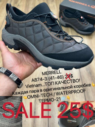 Мужские кроссовки Merrell Waterpoof термо A874-3 MX