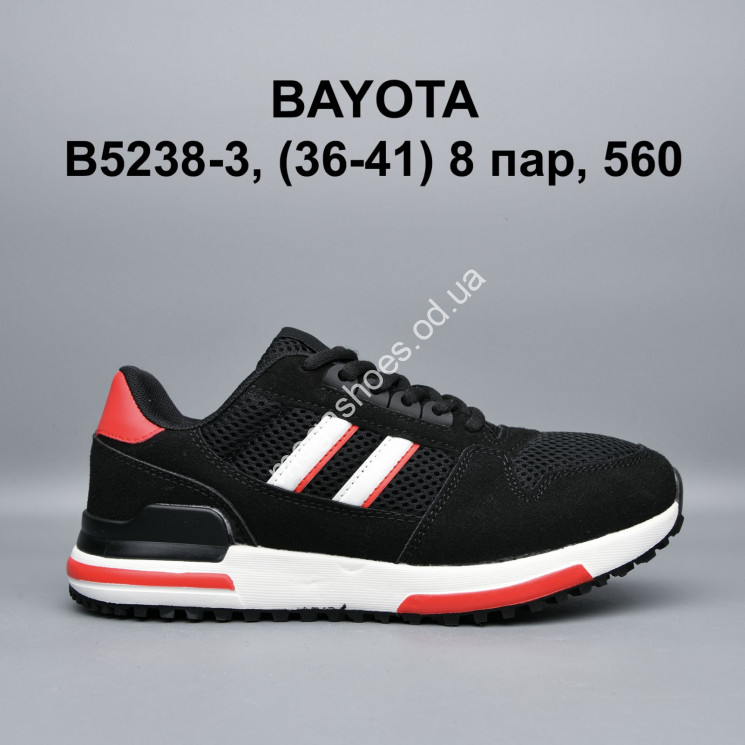 Кроссовки Bayota B5238-3 BY купить оптом в Одессе