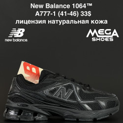 Мужские кроссовки New Balance 1064™лицензия, натуральная кожа A777-1 NA