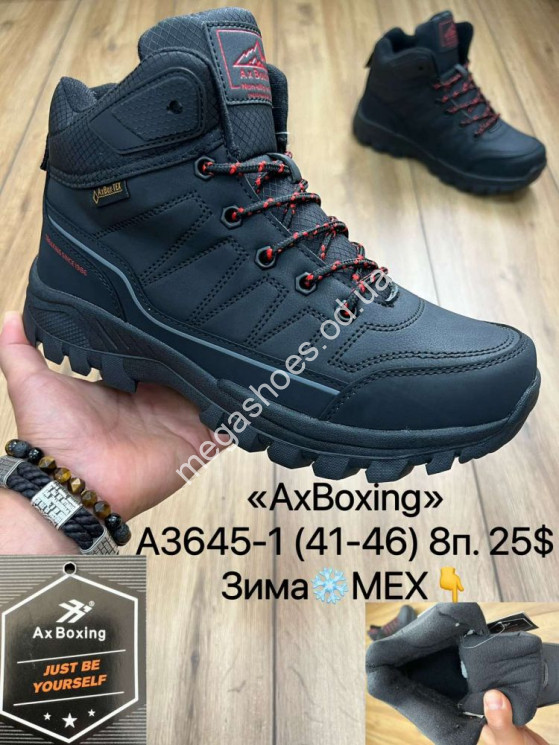 Мужские ботинки AxBoxing зима A3645-1 MX купити оптом на 7 км в Одесі​