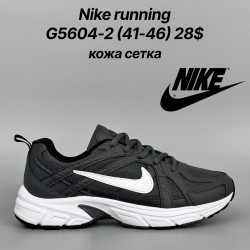 Мужские кроссовки Nike Running кожа, сетка G5604-2 FT