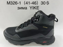 Мужские кроссовки Yike зима  M326-1 AN  