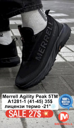 Мужские кроссовки Merrell Agility Peak 5™ лицензия, термо -21° A1281-1 FL