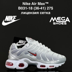 Кроссовки Nike Air Max™ лицензия, сетка B031-18 FL