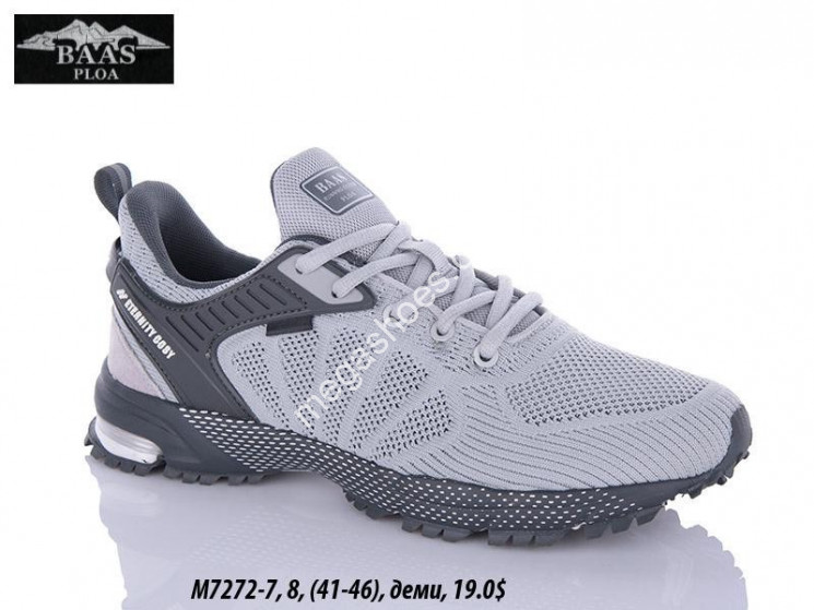 Мужские кроссовки Baas M7272-7 VS  купити оптом на 7 км в Одесі​