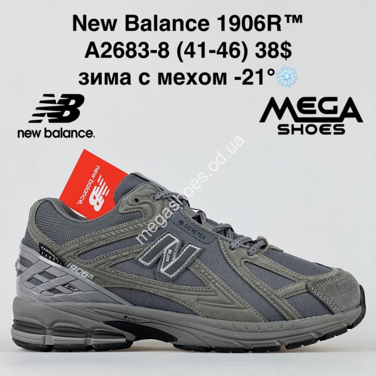Мужские кроссовки зима New Balance 1906R A2683-8 BH купить оптом в Одессе