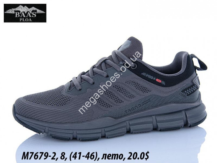 Мужские кроссовки Baas лето M7679-2 VS купить оптом в Одессе