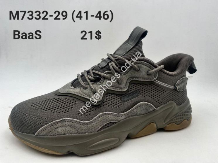 Мужские кроссовки Baas M7332-29 VS купити оптом на 7 км в Одесі​