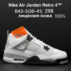 Кроссовки Nike Air Jordan Retro 4 B43-3 ZS  