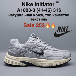 Мужские кроссовки Nike Initiator™ натуральная кожа, топ качетсво, текстиль A1003-3 MG