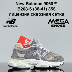  Кроссовки New Balance 9060 лицензия, сквозная сетка B268-6 ZS