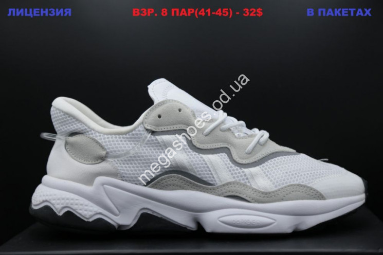 Мужские кроссовки Adidas Ozweego White/Black LV купить оптом в Одессе