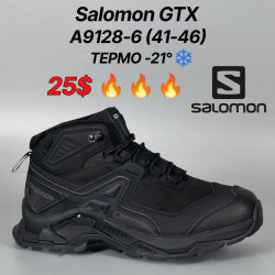 Мужские кроссовки Salomon GTX термо -21° A9128-6 FT