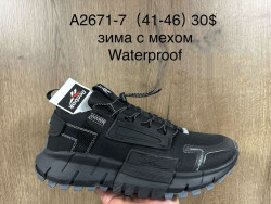 Мужские кроссовки Reebok Waterproof зима A2671-7 SU  