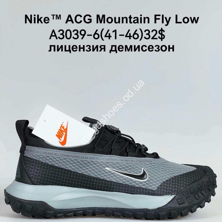 Мужские кроссовки Nike™ ACG Mountain Fly Low лицензия, демисезон A3039-6 BH купить оптом в Одессе