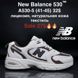 Мужские кроссовки New Balance 530™ лицензия, натуральная кожа, текстиль A530-5 MG