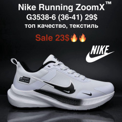 Кроссовки Nike Running ZoomX™ топ качество, текстиль G3538-6 MG