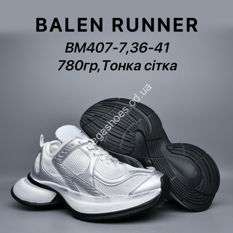 Кроссовки AD Balen Runner тонкая сетка BM407-7 AD купити оптом на 7 км в Одесі​