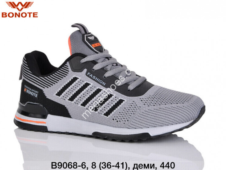 Кроссовки Bonote деми B9068-6 BN купити оптом на 7 км в Одесі​