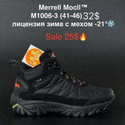 Мужские ботинки Merrell Moc ll™ лицензия зима с мехом -21° M1006-3 KL