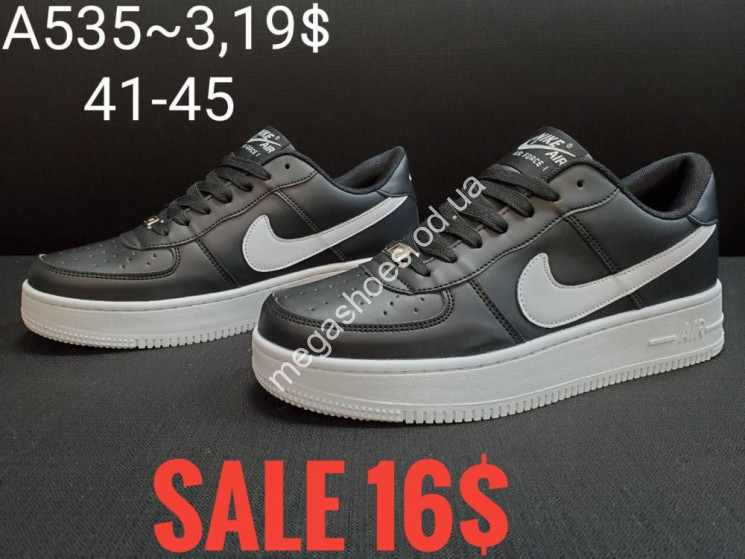 Мужские кроссовки Nike Air Force A535-3 SP купить оптом в Одессе