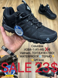  Мужские кроссовки Columbia Waterproof термо A384-1 MX