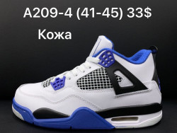 Мужские кроссовки Nike Air Jordan 4 Retro A209-4 ZS    