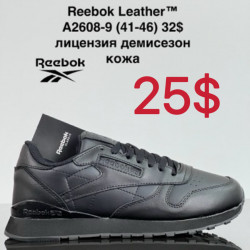 Мужские кроссовки Reebok Classic Leather™ лицензия, демисезон, кожа A2608-9 ZS