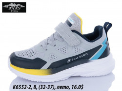  Детские кроссовки Baas лето K6552-2 VS