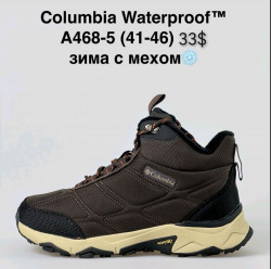 Мужские ботинки Columbia Waterpoof™ зима с мехом A468-5 NA