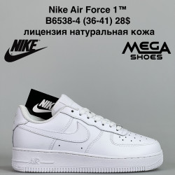 Кроссовки Nike Air Force 1™ лицензия, натуральная кожа B6538-4 JM