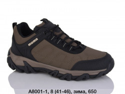 Мужские кроссовки Fashion зима A8001-1 LU